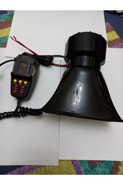 Universal Siren 5 Sesli Megafonlu