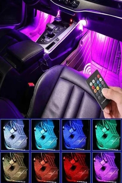 goldixpir Ayak Altı Led Sese Duyarlı Kumandalı - 3