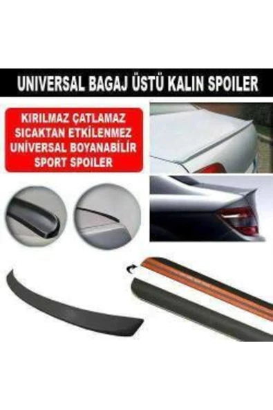 Tiger Marketing M3 Bagaj Çıtası Bagaj Üstü Spoiler Bagaj Çıtası Spoyler AynıGünKargo - Resim 4