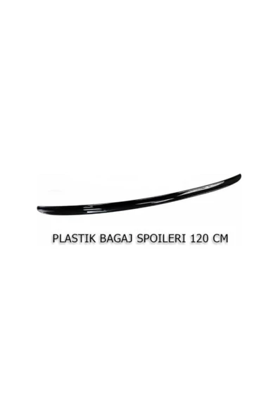 Tiger Marketing Dacia Duster Uyumlu Siyah Parlak Pianoblack Spoiler 120 Cm