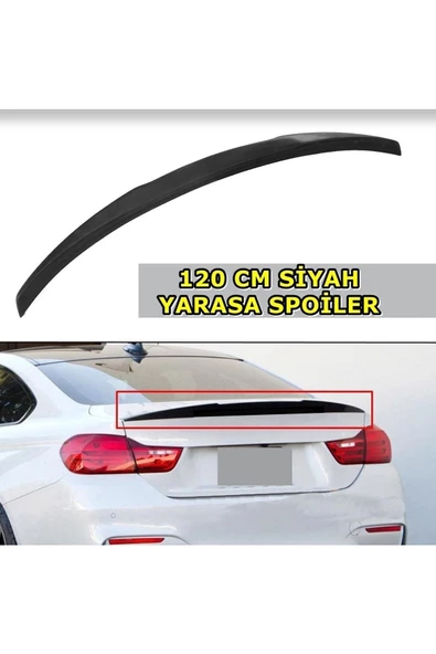 Tiger Marketing Renault Clio 4 Uyumlu Yarasa Spoiler 120 Cm