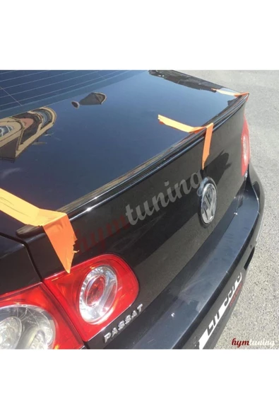 HYM TUNİNG Volkswagen Passat B6 Spoyler Piano Black Parlak Siyah Anatomik - Resim 2