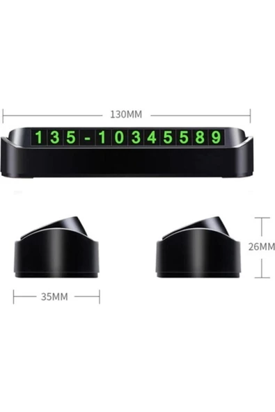 Keep Armor Araç Park Numaratör Parkmatik Telefon Numaratörü Park Telefon - 2