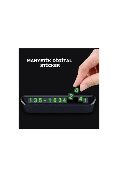 Keep Armor Araç Park Numaratör Parkmatik Telefon Numaratörü Park Telefon - 4