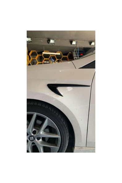 DNCTUNING Fiat Stilo Uyumlu Çamurluk Venti Sağ Sol Parlak Siyah