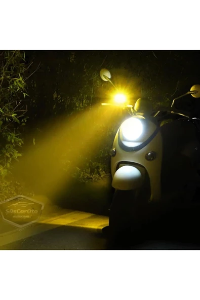 Tiger Marketing Baykuş Ikili Sis Farı (2 Adet) 3 MODLU ! - SARI , BEYAZ , KIRMIZI - Resim 2