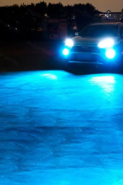 Tiger Marketing H4 Ice Blue Buz Mavi Led Xenon Far Ledi Led Zenon Far Ampulü Ledxenon