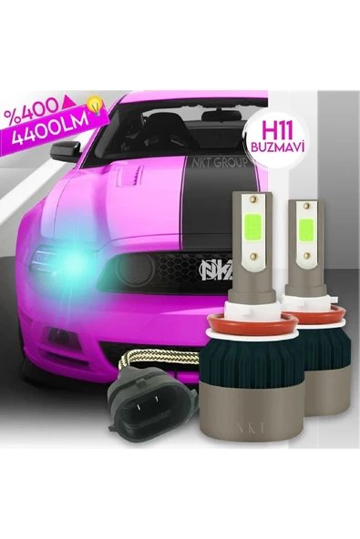 Tiger Marketing H11 Ice Blue Buz Mavi Led Xenon Far Ledi Led Zenon Far Ampulü Ledxenon-03