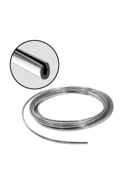 Uzay 6 Metre Nikelaj Elkamet Çıta U Tipi Geçmeli