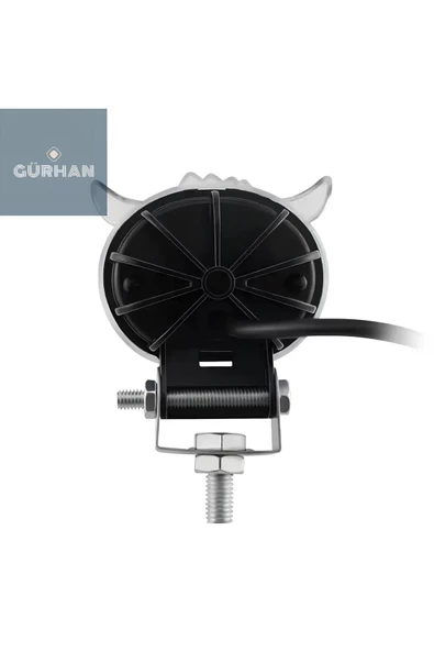 GÜRHAN SHOP Baykuş Sis Farı 1 Adet 3 Modlu Sarı Beyaz Kırmızı Universal - 6