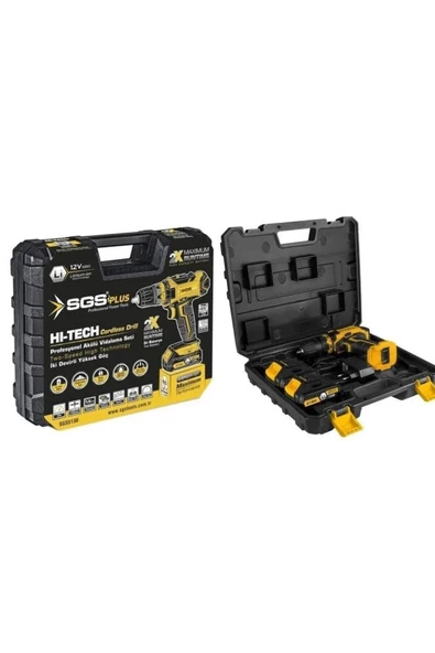 SGS 5131 Şarjlı Akülü Matkap 12 Volt 1,5ah - 2