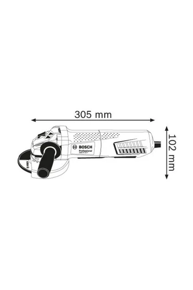 Bosch Gws 9-115 P Avuç Taşlama Makinesi - 2