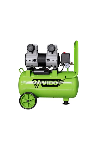 Vido Wd060212415 1100w/1.5hp 24l Yağsız Sessiz Kompresör