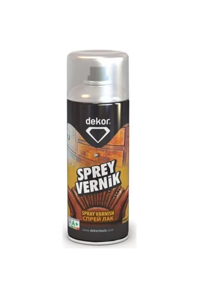 Dekor 655 Parlak Sprey Vernik 400 Ml