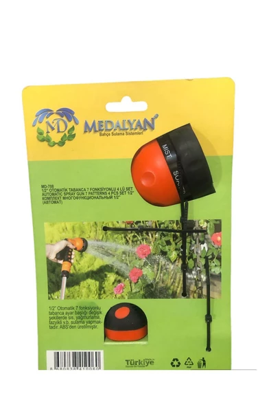 Medalyan OTOMATİK TABANCA 4 LÜ SET 1/2 MD-708 - 2