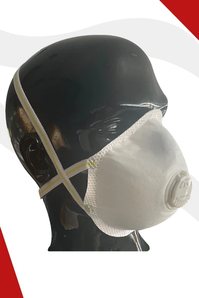 Ant Maske Maske Ant Y11 Ffp1 V Nr Ventilli Konik Toz Maskesi 10 Adet - 2