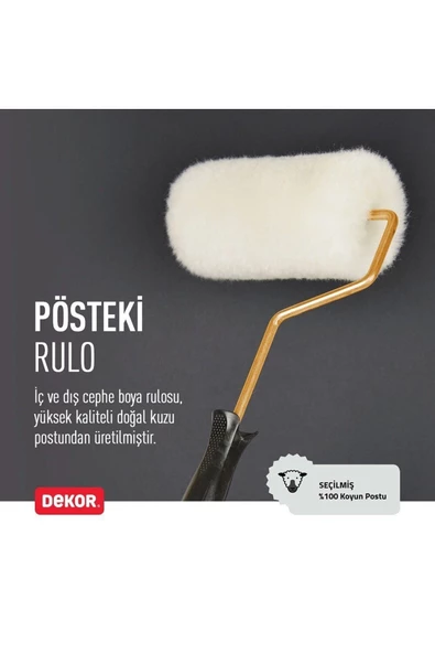 Dekor Posteki Rulo 15 Cm Ürün Koyun/kuzu Postu - 3