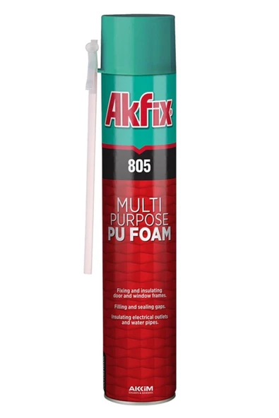 Akfix 805 Genel Amaçlı Pu Köpük 500 ml / 570 gr