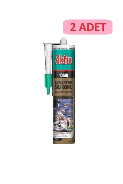 Akfix AKFİX ŞEFFAF AKVARYUM SİLİKONU 280 ML SA080