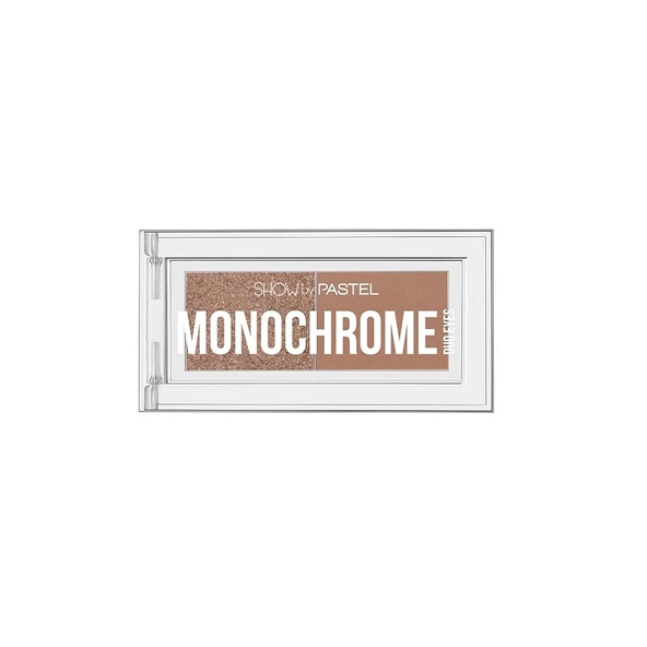 Pastel Show By Pastel Monochrome Eyeshadow 2x1.3g No22 Mocha Latte