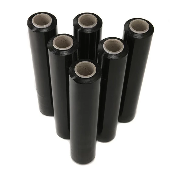 Siyah Palet Streç 50 CM 17 Mic.  2000Gr / 300mt. - 3