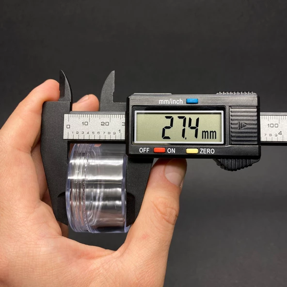 50 Ml Şeffaf Mika Krem Kavanozu ,  Küçük Plastik Kavanoz , Akrilik Kavanoz , Mini Kavanoz x 6 Adet - 3