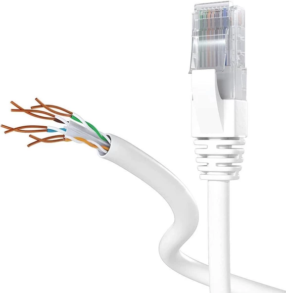 PrimeX PX-CAT620G 23AWG Gri 20 Metre Cat6E Ethernet Kablosu, Gigabit Cat6 internet Kablosu (Gigabit) - Resim 2