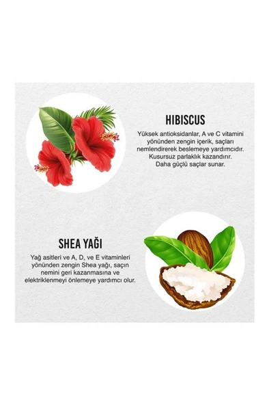 Urban Care Twisted Curls Hibiscus & Shea Butter Durulanmayan Bakım Kremi 175 ml 2 Adet Buhar Terapisi Hacim Veren Bone Maske - Resim 7