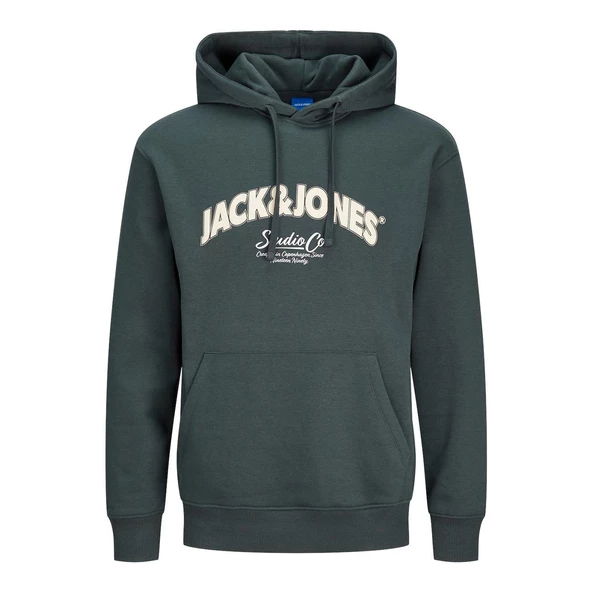 Jack & Jones 12267584 Jorbronx Arch Big Sweat Hood Ub Füme