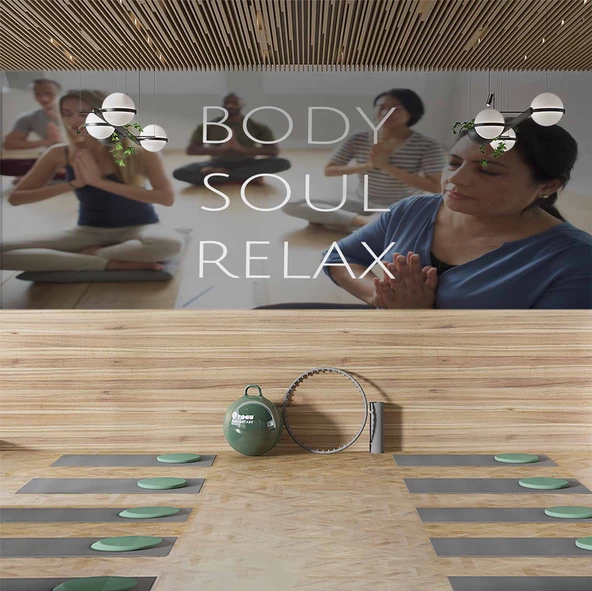 Yoga Salonu Duvar Kağıdı Baskı ürün görseli