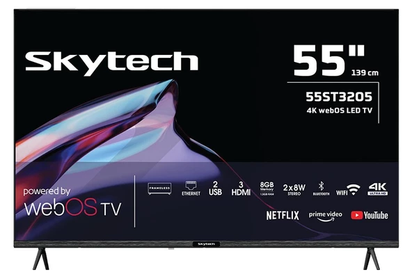 Skytech 55ST3205 55" 140 Screen 4K Ultra HD WebOS TV