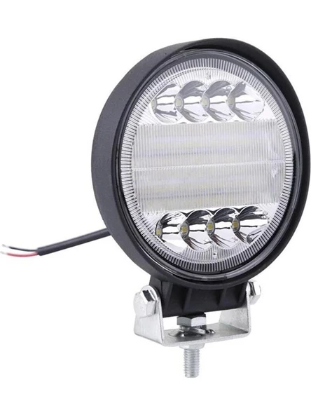 72W Yuvarlak Su Geçirmez Dc 12V-24V Off Road Lambası Tekne Iş Makinası Jck-08-Combo AA134 - 2