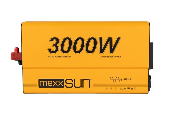 Mexxsun 12V 3000W Tam Sinüs İnverter