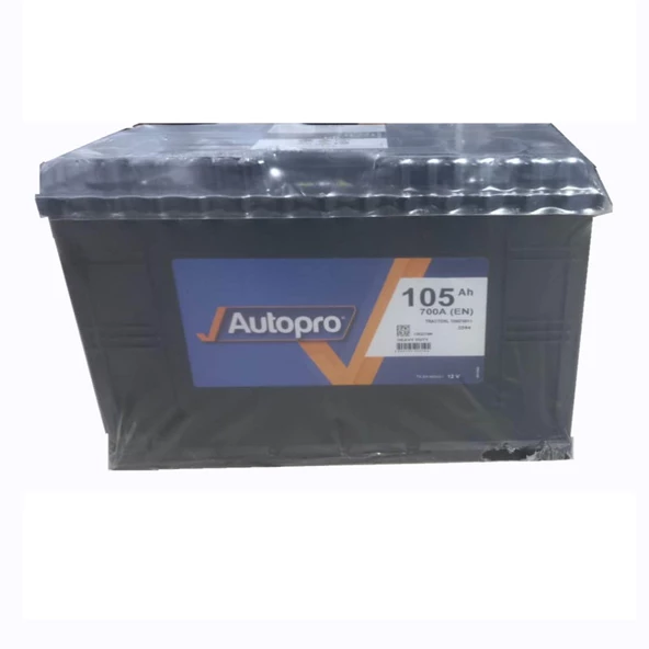 Autopro İnci Akü Üretimi 12v 105 Ah Amper Akü (700 A EN)