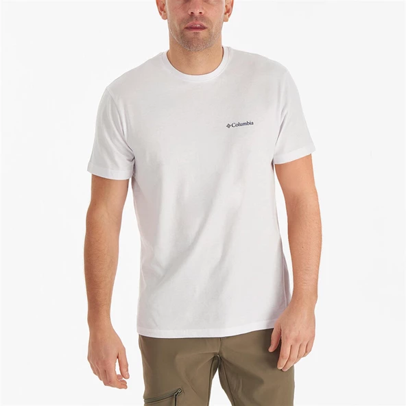 CS0282 CSC M BASIC SM LOGO BRUSHED SS TEE White White XXL