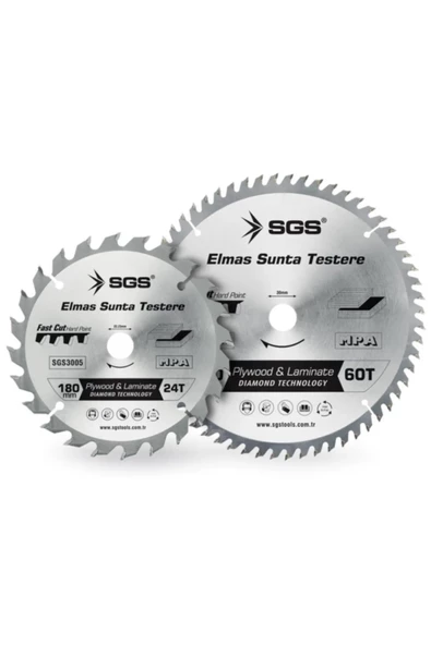 ELMAS SUNTA TESTERE  24T 180 MM SGS3005