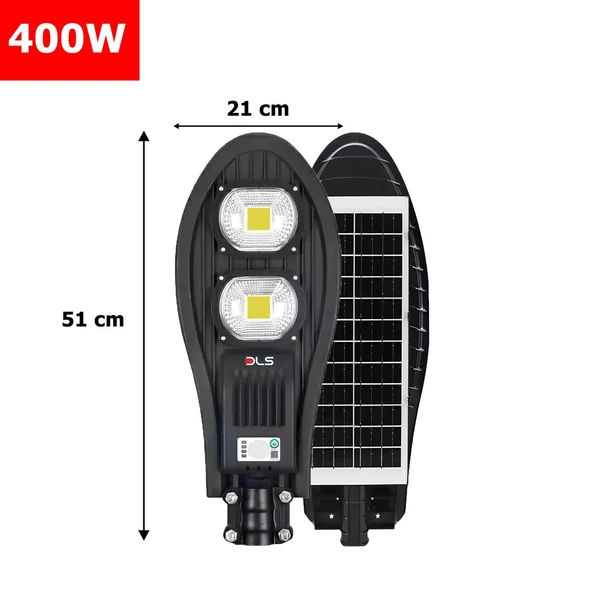 664-ST400 Solar 400 DLS Güneş Enerjili  Bahçe Çevre  Lambası - 2