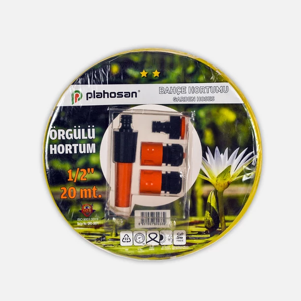 Plahosan Promo Örgülü Hortum Sarı - 1
