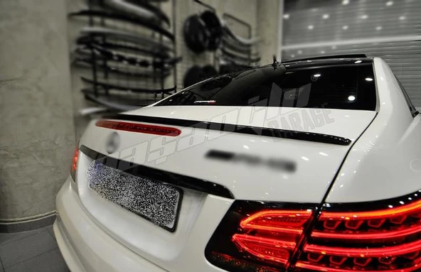Mercedes W207 E Coupe Uyumlu PianoBlack Spoiler 2010-2016 - 4