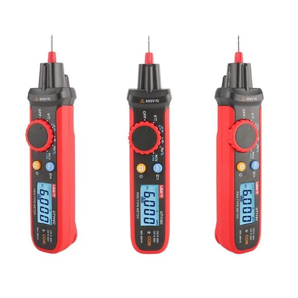 Unı-t Ut 118C Kalem Tip Dijital Multimetre True Rms Ac/Dc 600v - 2