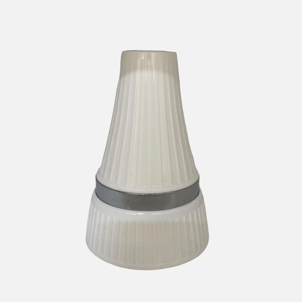 Dreamax M10 Zarif 14cm Beyaz Krom Ayak Ayarlı