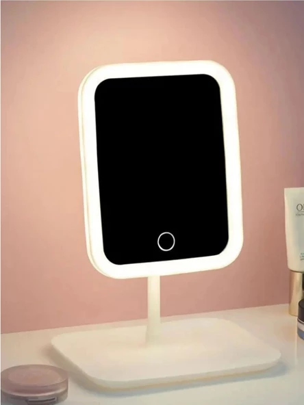 Beyaz Renk LED Işıklı 3 Modlu Makyaj Aynası E58 - 3