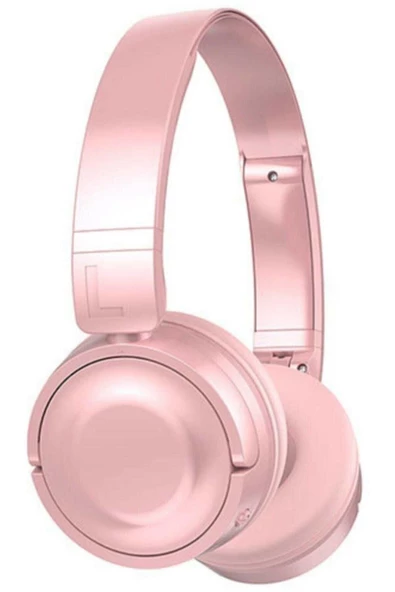 Snopy Sn-xbk33 Pembe Batty Tf Kart Özellikli Bluetooth V 5.0 Katlanabilir Kulak Üstü Kulaklık ürün görseli