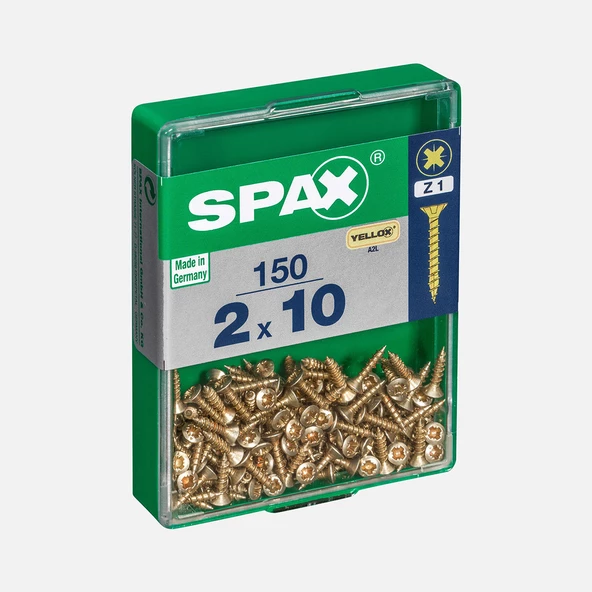 SPAX Havşa Vida Sarı 2X10
