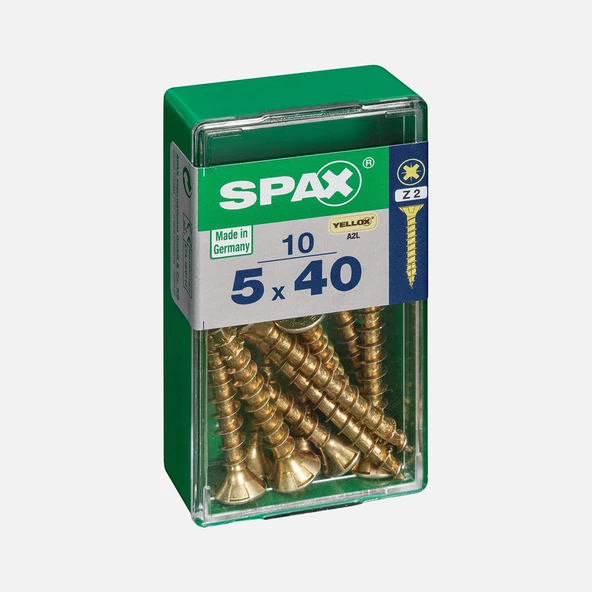 SPAX Havşa Vida Sarı 5X40