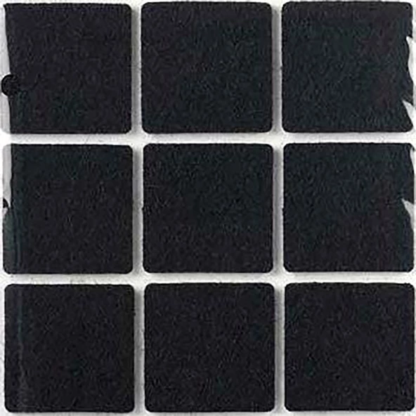 Adilon Yapışkanlı Keçe 35x35mm 9'lu Siyah