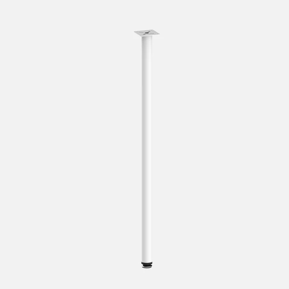 Tempo R32 İnce Masa Ayağı 71 cm Beyaz