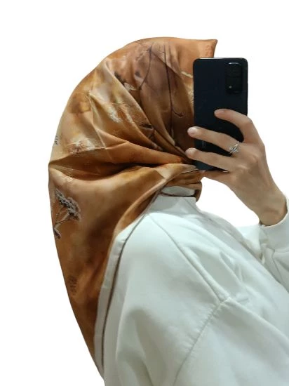 LEVİDOR İ-3824 TWİLL İPEK EŞARP - 5