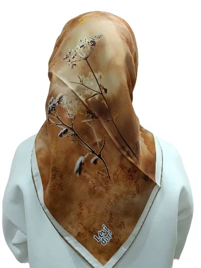 LEVİDOR İ-3824 TWİLL İPEK EŞARP - 6