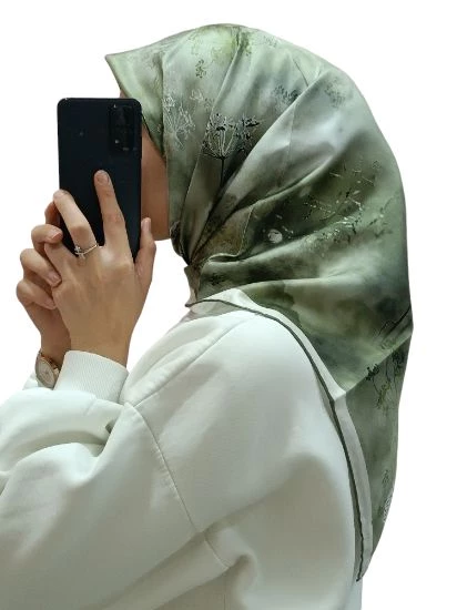 LEVİDOR İ-3824 TWİLL İPEK EŞARP - 7